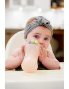 Melii Abacus Straw Sippy Cup чаша със сламка Pink 1 бр.