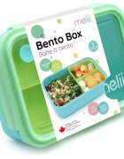 Melii Bento Box кутия за закуска Blue Mint Lime 1250 мл.