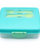 Melii Bento Box кутия за закуска Blue Mint Lime 1446 мл.