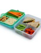 Melii Bento Box кутия за закуска Blue Mint Lime 1446 мл.
