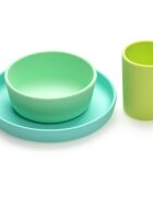 Melii Feeding Set сет за хранене Mint Blue Lime