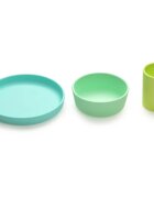Melii Feeding Set сет за хранене Mint Blue Lime