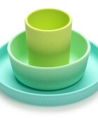Melii Feeding Set сет за хранене Mint Blue Lime