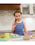 Melii Feeding Set сет за хранене Mint Blue Lime