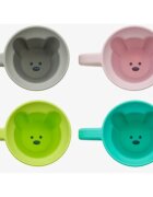 Melii Silicone Bear Mug чаша Blue & Mint 2x145 мл.