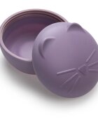 Melii Silicone Bowl with Lid кутия за закуска Cat 350 мл.