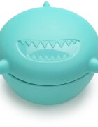 Melii Silicone Bowl with Lid кутия за закуска Shark 350 мл.