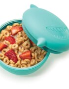 Melii Silicone Bowl with Lid кутия за закуска Shark 350 мл.