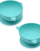 Melii Silicone Suction Bowl силиконова купичка с вендуза Shark 2x300 мл.