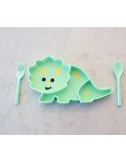 Melii Silicone Suction Plate чиния с вендуза Dino 1 бр.