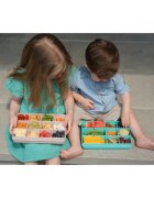 Melii Snackle Box кутийка за закуска Blue 1368 мл.