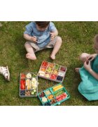 Melii Snackle Box кутийка за закуска Blue 1368 мл.