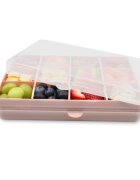 Melii Snackle Box кутийка за закуска Pink 1368 мл.