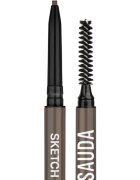 Mesauda Sketch Brows автоматичен молив за вежди с четка цвят 102 Brunette 0.09 гр.