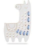 Milin Big Wooden Lacing Toy Lama Lily играчка за подреждане 205 cm x 13 cm x 07 cm 1 бр.