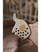 Milin Small Wooden Lacing Toy Elephant играчка за подреждане 85 cm x 125 cm x 07 cm 1 бр.