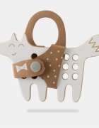 Milin Small Wooden Lacing Toy Fox играчка за подреждане 15 cm x 85 cm x 07 cm 1 бр.