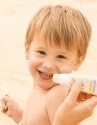Mimitika Babytika Sunscreen Brush SPF 50+ детски крем за слънчеви бани с апликатор SPF 50+ 40 мл.