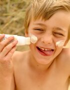 Mimitika Babytika Sunscreen Brush SPF 50+ детски крем за слънчеви бани с апликатор SPF 50+ 40 мл.