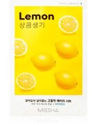 Missha Airy Fit Lemon платнена маска за озаряване и виталитет на кожата 19 гр.