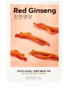 Missha Airy Fit Red Ginseng платнена маска с хидратиращ и ревитализиращ ефект 19 гр.