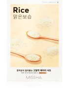 Missha Airy Fit Rice платнена маска с почистващ и освежаващ ефект 19 гр.