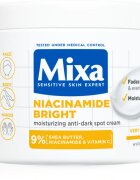 MIXA Niacinamide Bright интензивен хидратиращ крем Против тъмни петна 400 мл.