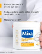 MIXA Niacinamide Bright интензивен хидратиращ крем Против тъмни петна 400 мл.