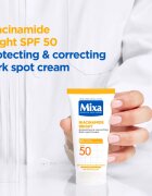 MIXA Niacinamide Bright коригиращ крем Против тъмни петна SPF 50 50 мл.