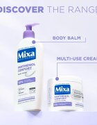 MIXA Panthenol Comfort регенериращ крем за тяло за суха към атопична кожа 400 мл.