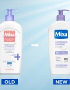 MIXA Panthenol Comfort ускокояващо мляко за тяло за много суха чувствителна кожа и кожа склонна към атопия 400 мл.