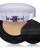Mizon Vegan Collagen Cushion SPF38 PA++ дълготраен грим в гъбичка с висока UV защита цвят #23 Natural Sand Beige 2x15 гр.