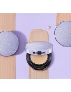 Mizon Vegan Collagen Cushion SPF38 PA++ дълготраен грим в гъбичка с висока UV защита цвят #23 Natural Sand Beige 2x15 гр.