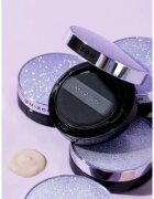 Mizon Vegan Collagen Cushion SPF38 PA++ дълготраен грим в гъбичка с висока UV защита цвят #23 Natural Sand Beige 2x15 гр.