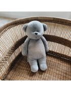 Moonie Bear 2.0 Organic Grey играчка за заспиване с мелодия 1 бр.