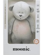 Moonie Bear 2.0 Organic Silver играчка за заспиване с мелодия 1 бр.