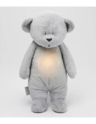 Moonie Bear 2.0 Organic Silver играчка за заспиване с мелодия 1 бр.