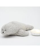 Moonie Seal играчка за заспиване Organic Grey 1 бр.