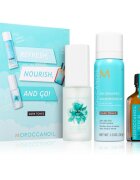 Moroccanoil Refresh Nourish and Go! (Dark Tones) комплект за тъмна коса за жени