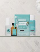 Moroccanoil Refresh Nourish and Go! (Dark Tones) комплект за тъмна коса за жени