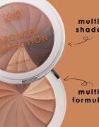 MUA Makeup Academy Bronzed Perfection компактна бронзираща пудра Golden Dunes 15 гр.
