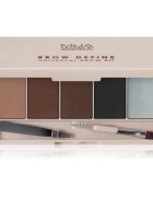 MUA Makeup Academy Brow Define палитра с прахообразни сенки за вежди с апликатор 1 бр.