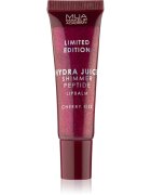 MUA Makeup Academy Hydra Juice Peptide Shimmer Lip Balm балсам за устни за лъскавина и блясък цвят Chery Kiss 10 мл.