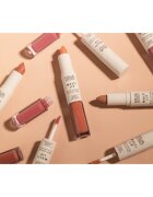 MUA Makeup Academy Multi Lip Nude Edition дълготрайно червило и гланц за устни дуо цвят Caramel 3.2 гр.