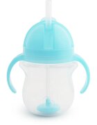 Munchkin Click Lock™ Tip & Sip чаша със сламка с тежест Blue 6 m+ 1 бр.