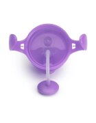 Munchkin Click Lock™ Tip & Sip чаша със сламка с тежест Purple 6 m+ 1 бр.