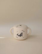 Mushie Baby Snack Cup чаша за закуска Whales 1 бр.