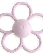 Mushie Rattle Teether Toy гризалка с дрънкалка Soft Lilac 1 бр.