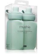 Mushie Silicone Puree Pouch силиконови съдове за пюре за многократно пълнене Cambridge Blue 2 бр.