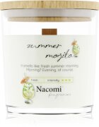 Nacomi Soy Candle Home Fragrances ароматна свещ с дървен фитил 140 гр.